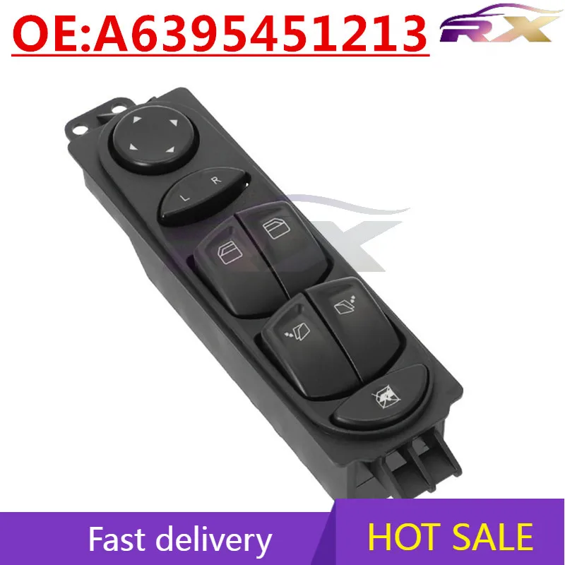 

OEM:A6395451213 Suitable for Mercedes-Benz glass lifter switch automotive glass switch assembly automotive accessories