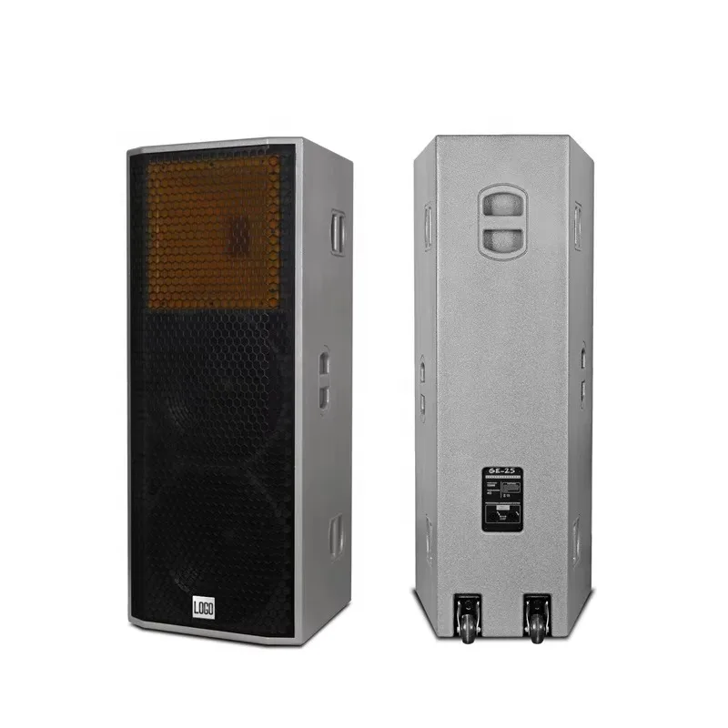 Dual 18 Inch Wooden Passive Subwoofer Heavy Bass Professional PA Sound System Speaker - view 2