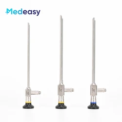 Endoscopio médico ENT, laringoscopio rígido de 6mm y 8mm para laringoscopia de garganta, enseñanza de 70 grados y 90 grados