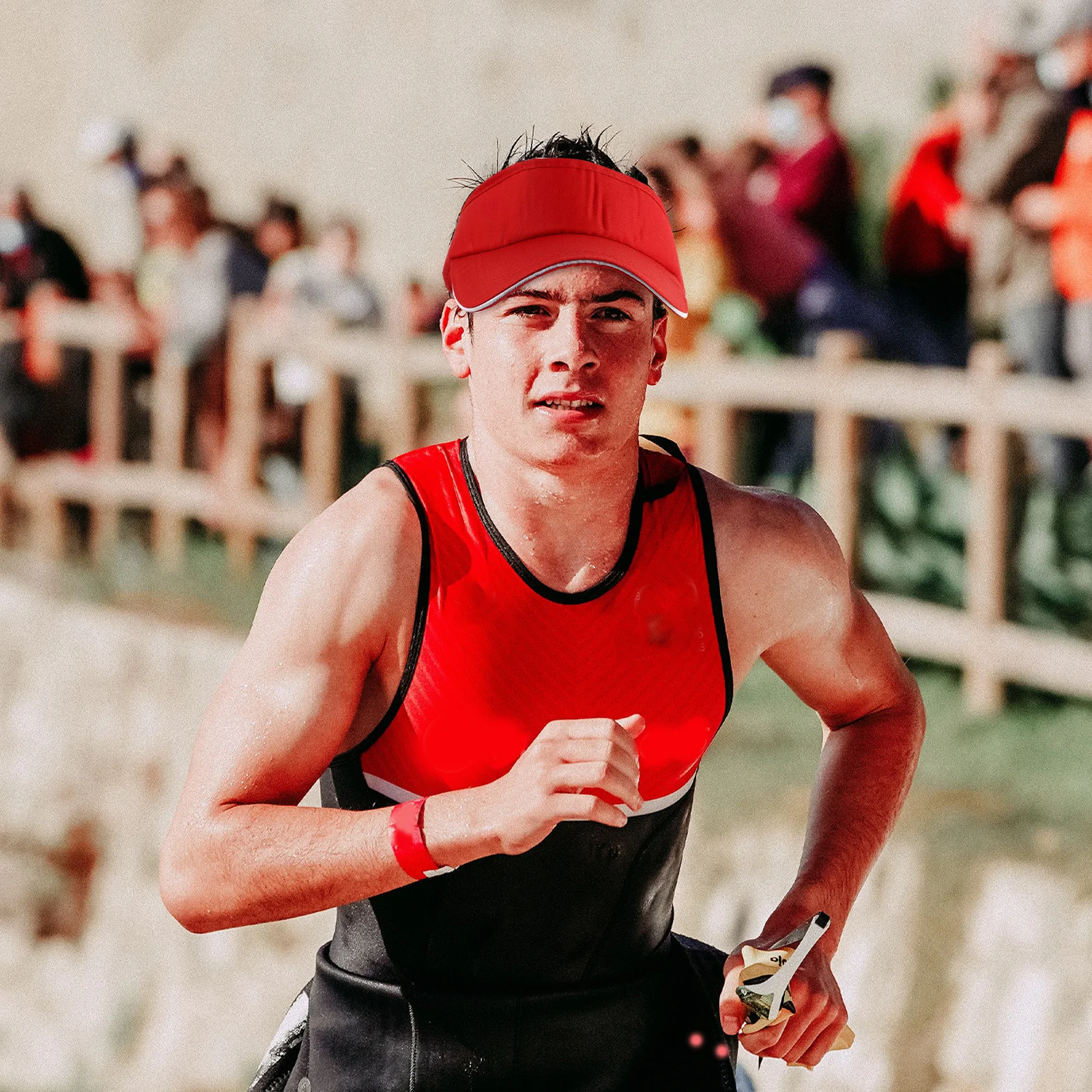 5 قطعة قبعات واقية من الشمس للجنسين قابل للتعديل رياضي الصيف في الهواء الطلق السفر الشاطئ عرق برهان قبعة بواقٍ للشمس قبعة قابلة للتعديل