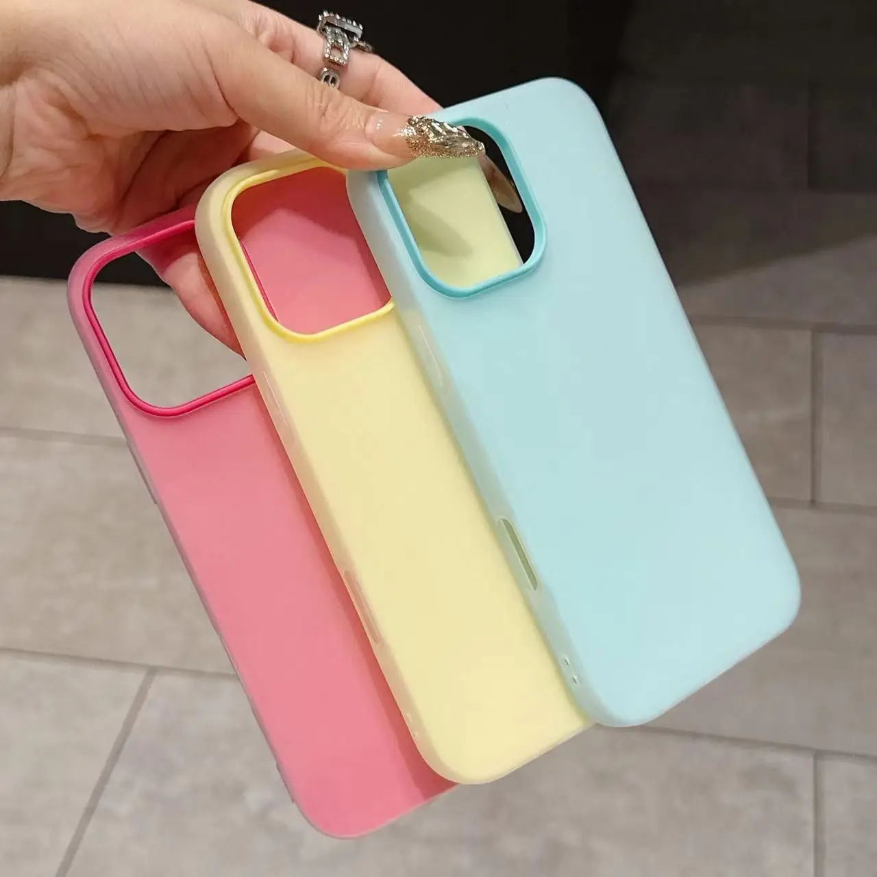 2 in1 Origina Matte Candy CaseFor RENO 13 13F 14 14F 12F 7 PRO 4 4F 6 Lite OPPO A5 PRO 5G A3X A3 A40 A60 A38 A18 A17 F11 A74 A93