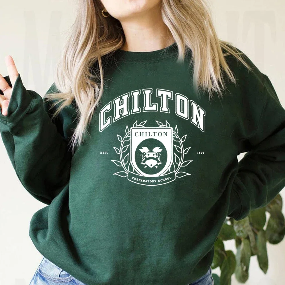 Chilton School Sweatshirt Chilton Prep School, Rory Hoodie Gilmore Girls Stars Hollow Crewneck Sweatshirts Rory Lorelai Tops