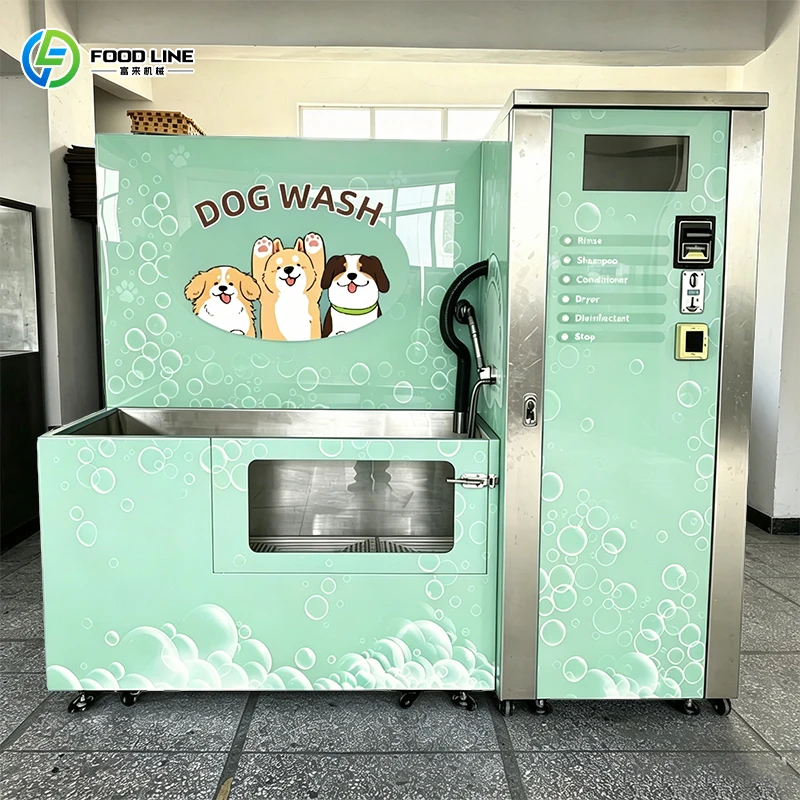 A Self-service Washing Machine That Can Provide Constant-temperature Water for Convenient Pet Cleaning