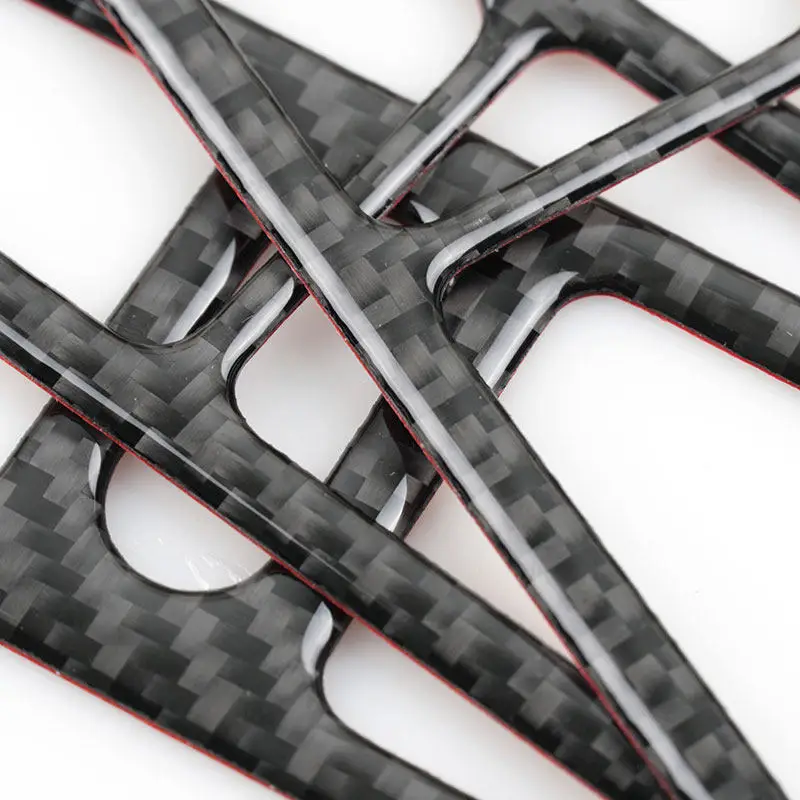 For VW Golf 4 Jetta Bora MK4 R32 GTI 1999-2004 Car Carbon Fiber Interior Door Panel Bowl Frame Cover Sticker Trim Accessories view 2
