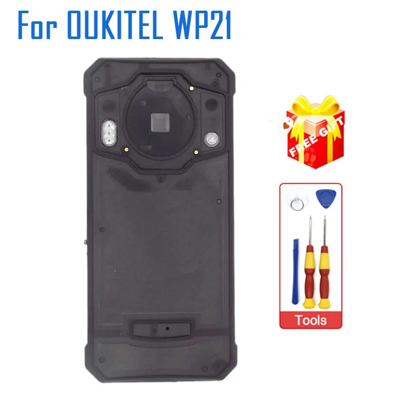 

New Original OUKITEL WP21 Battery Cover Back Cover With Fingerprint Receiver Accessories For Oukitel WP21 Smart Phone