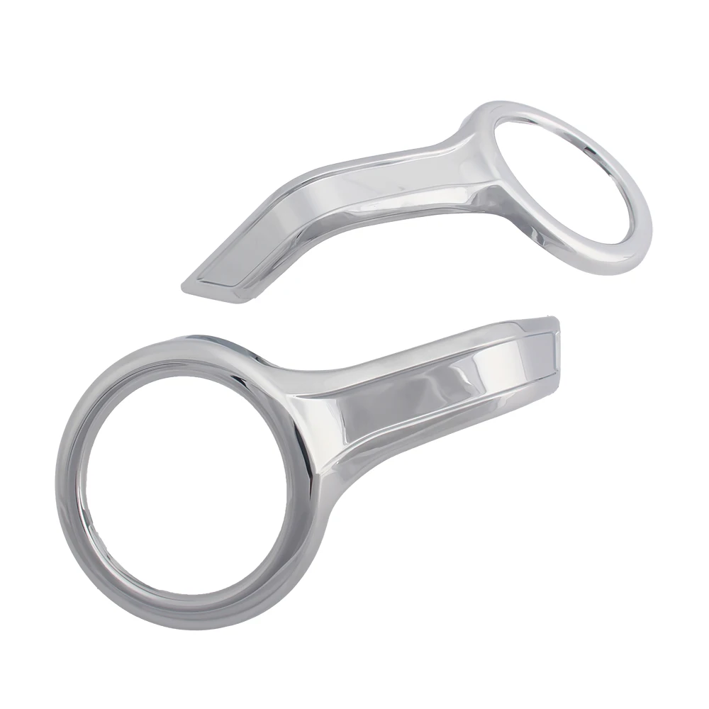 

Motorcycle ABS Plastic Parts Fog Light Trim Rings Black Chrome For Honda Gold Wing Goldwing GL1800 gl1800 GL1800 F6B 2018-2023