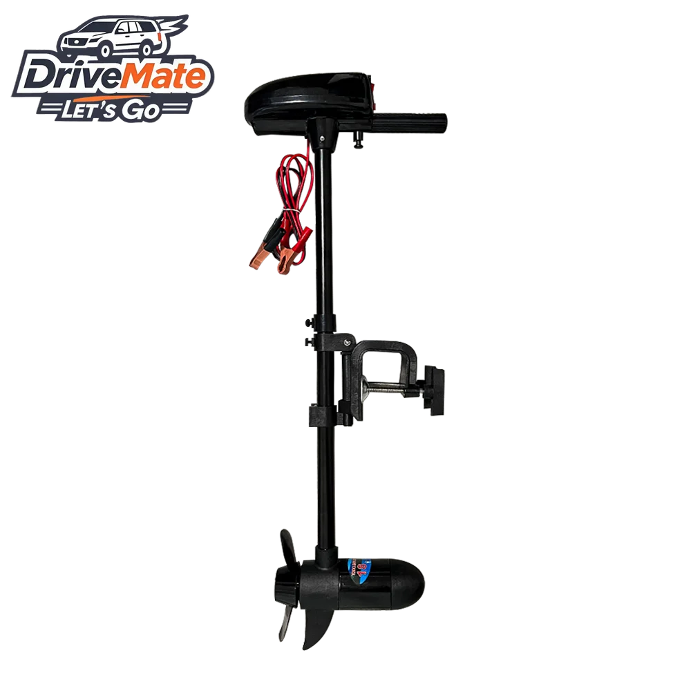 

Электрический троллинговый двигатель MARINE, тяга 18 фунтов, 12 В, с креплением на транце для надувной лодки, каяка, скоростной лодки