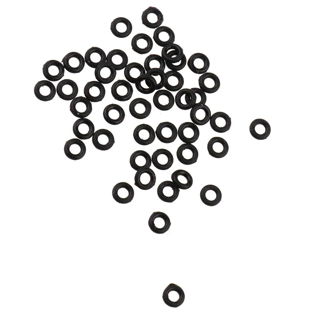 100 Pieces/Set Rubber Gaskets Shaft O-Rings Grommets Washers