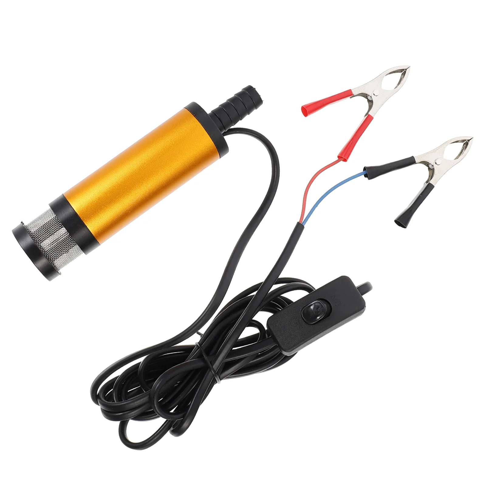 

Submersible Water Pump Pumping Oil Change Fuel DC Well 17X4X15CM Transfer Electric Siphon Extractor Golden