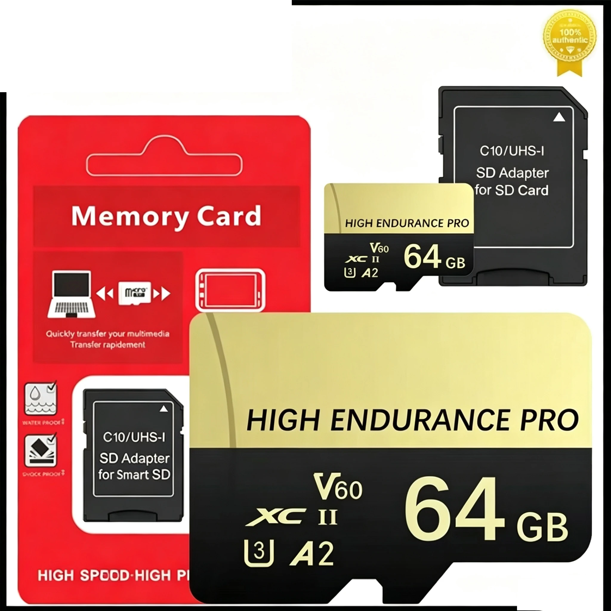 SD Card Memory Card 1TB High Speed TF Flash Card 4K Full HD Video Micro SD Card 128GB 256GB 512GB For Xiaomi Camera PC