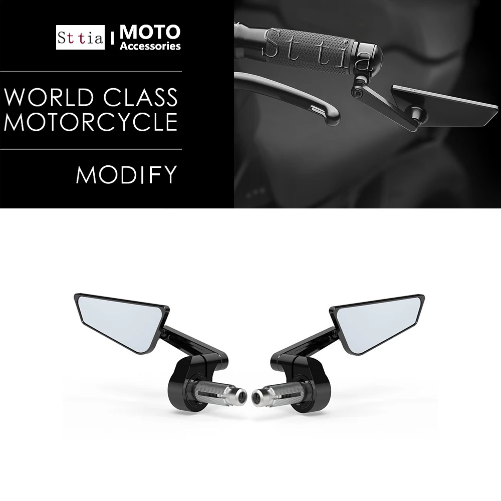 

Зеркала заднего вида на руль для мотоциклов Ducati Diavel 1260 S, XDiavel 1262 S, Diavel V4 2019-2025, антивандальные, с ЧПУ