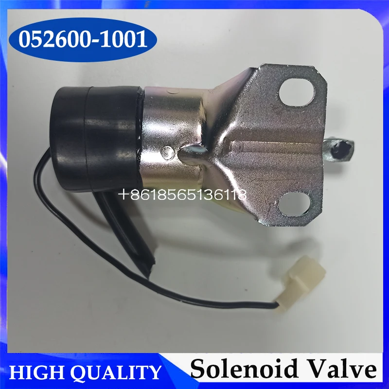 Solenoide di arresto del carburante 15471-60010 12V per solenoide di arresto del carburante 052600-1001 052600-1000