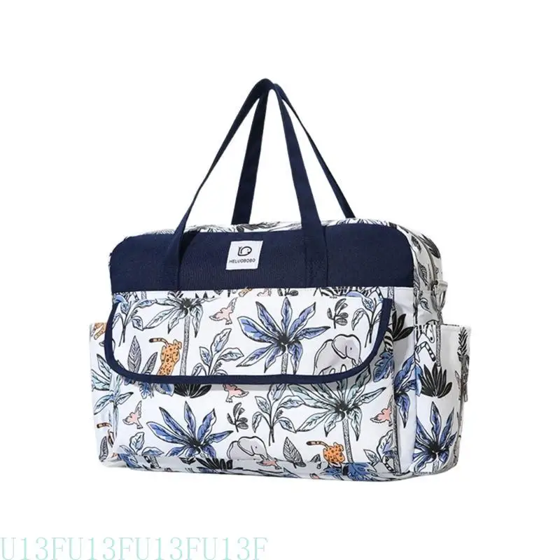 U13F Diaper Carrying Versatile Baby Travel Bag Contemporary for City Life Adventures