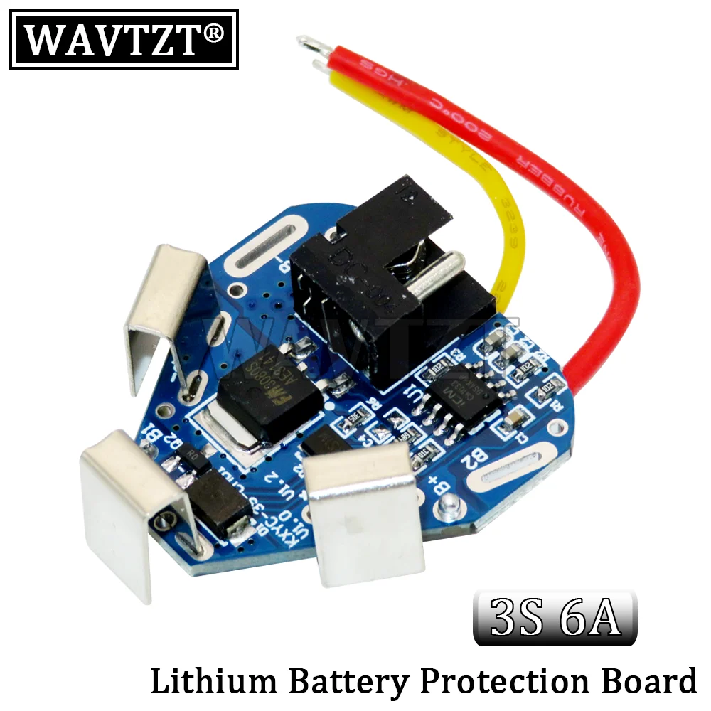 3S 6A 8A 10A 20A 25A 40A 60A Li-ion Lithium Battery 18650 Charger PCB BMS Protection Board For Drill Motor Lipo Cell Module