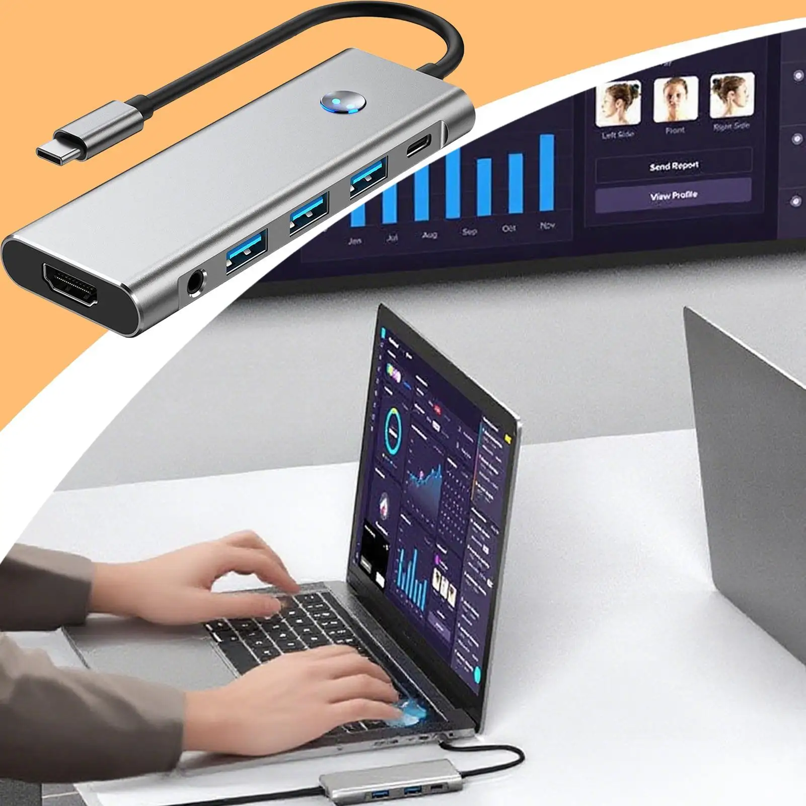 Usb C Hub Portable …