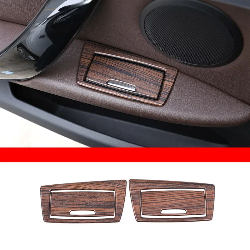 ABS Pine houtnerf voor BMW X1 X2 F47 F48 2016-2022 auto middenconsole stuurwiel deur trim sticker auto accessoires - afbeelding 1
