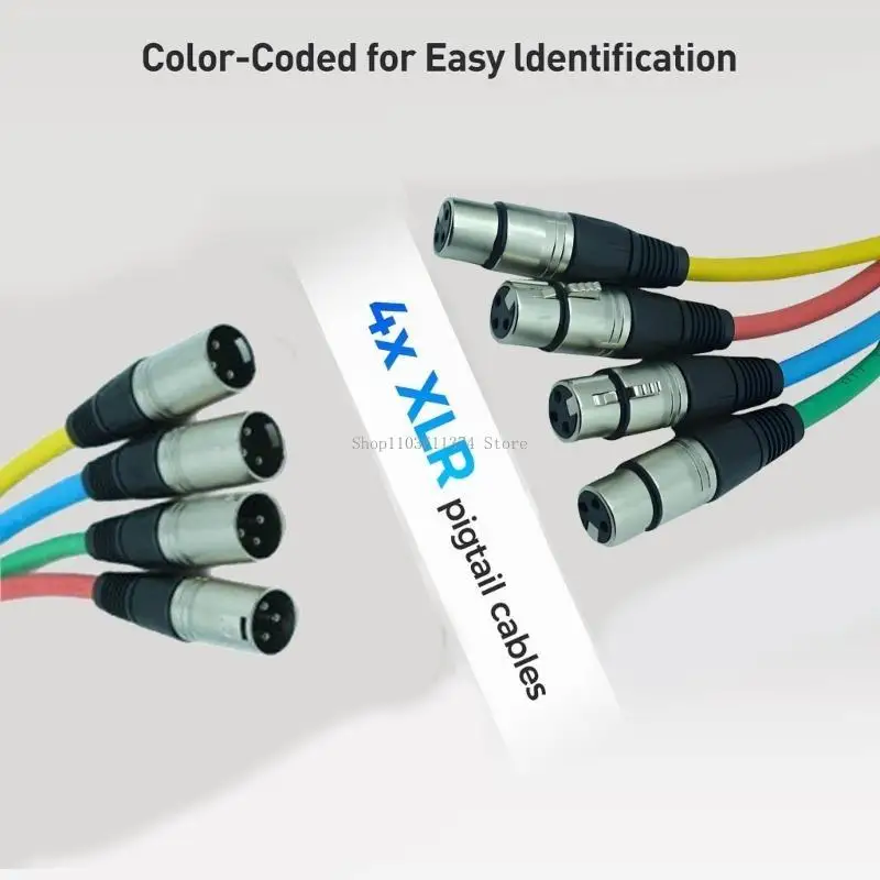 Multi Networks Breakouts Receiver Cable Extende For Stage Use Easy to Install