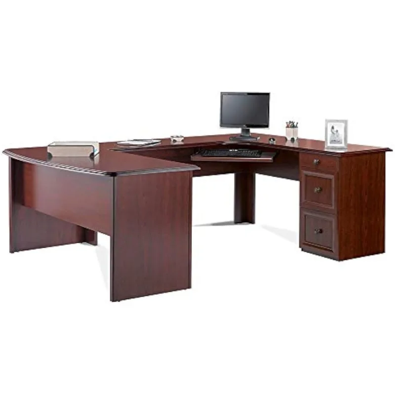 Realspace Broadstreet Executive U-shaped Office Desk - Hutch sold separately