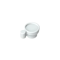 Gobricks GDS-90127 Minifig, Utensil Teacup compatible with lego 38014 Assembles Building Blocks children's toys
