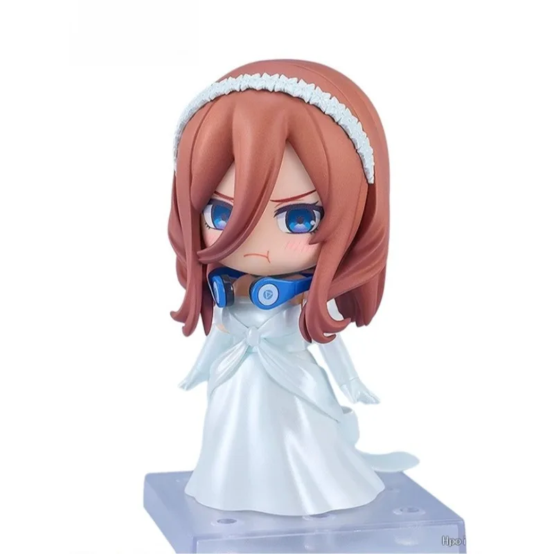 【Spot goods】Nendoroid 2374 Nakano Miku Wedding Dress Ver. The Quintessential Quintuplets Q Version Action Figure Collectible