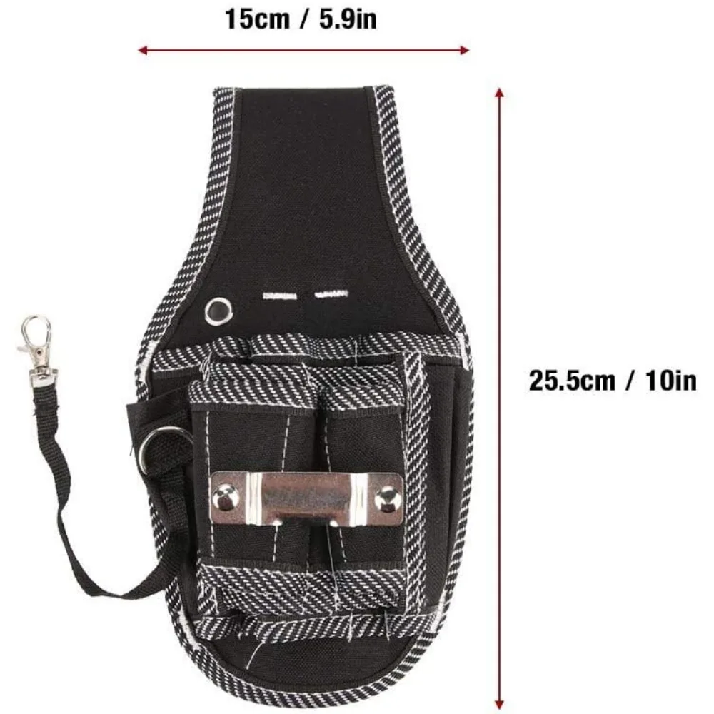 1PC Multifunctional Nylon Fabric Tool Belt Screwdriver Kit Holder Tool Bag Pocket Pouch Bag