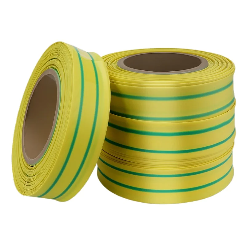 Yellow-Green Heat Shrink Tubing Thickened Insulation Sleeve Ground Wire Identification Cable Protector 2.5-120mm