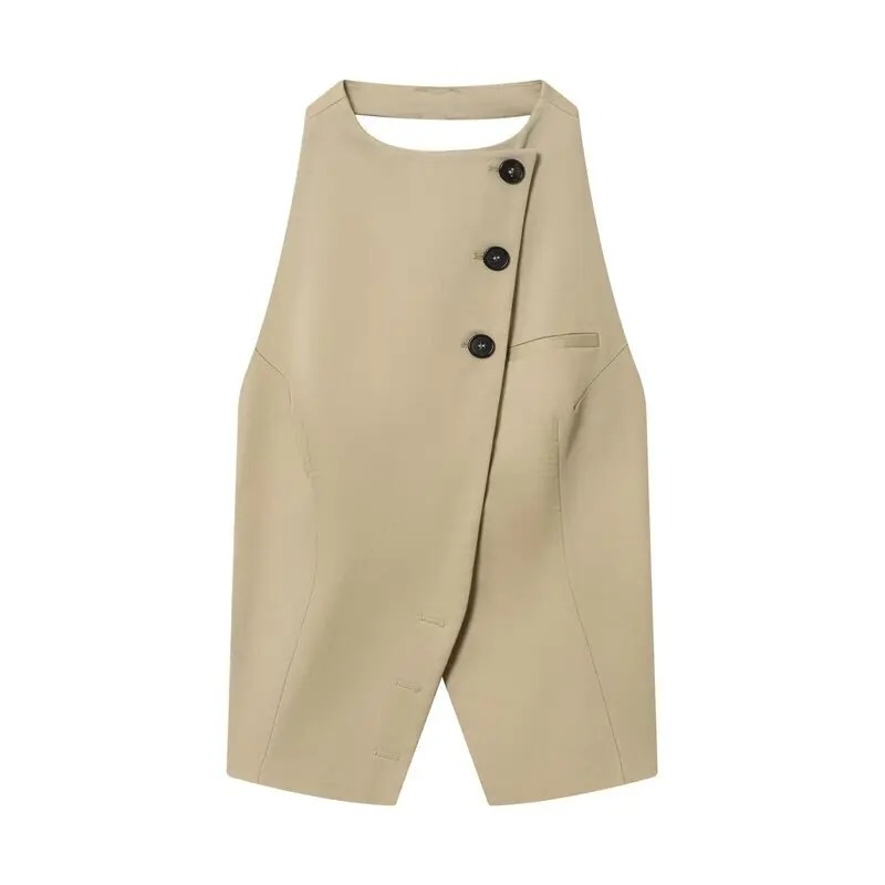 Otoño 2025 Nuevo chaleco Bal para mujer Sle Top Svel Pantalones largos Faion Set European Sle Adulto Long Svel Bal...
