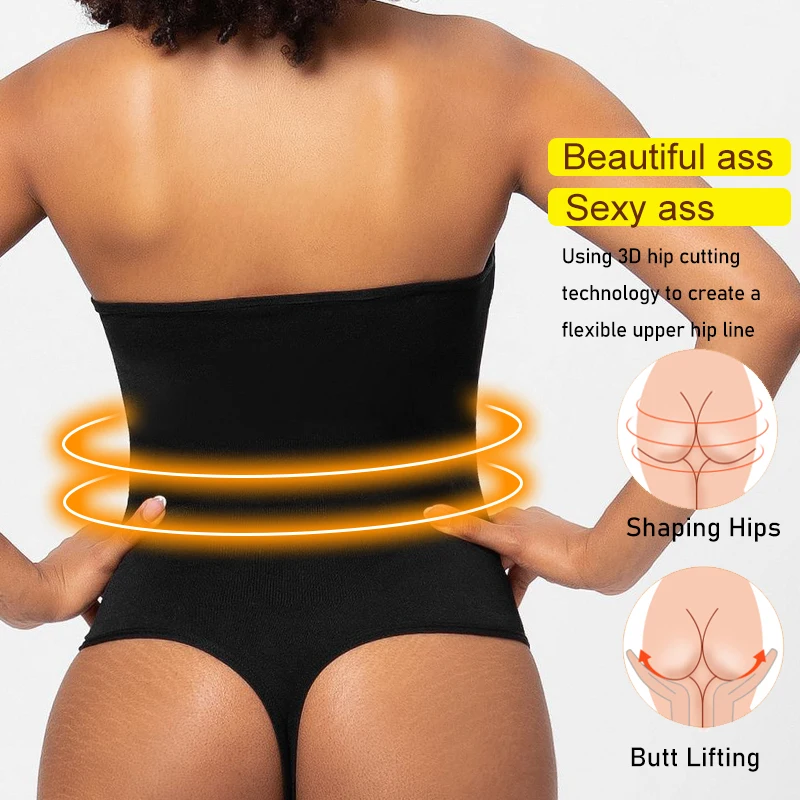 Womens Shapewear Bodysuits Backless Tummy Control Butt Lifter Corset Slimming Flatten Stomach Waist Cincher Body Shaper Tops