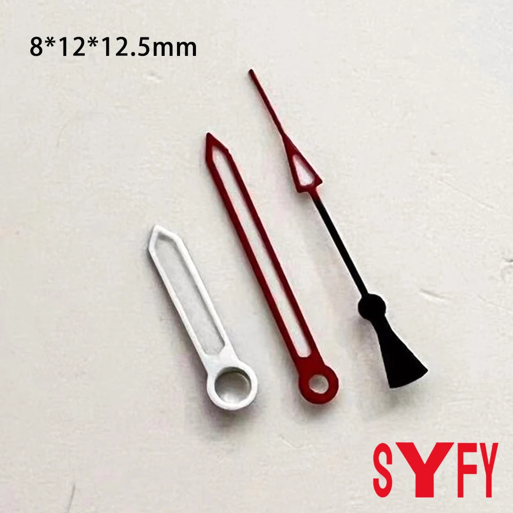 NH35 الأيدي الأحمر/الأخضر/البرتقالي/الفضة الساعات مؤشرات الأخضر مضيئة ساعة اليد لحركة NH35/NH36/4R/7S سبيكة ساعة لتقوم بها بنفسك أجزاء