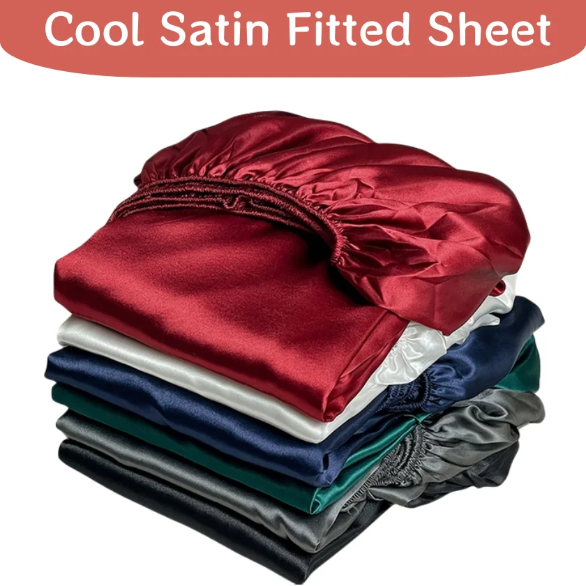 Satin Elastic Fitte…