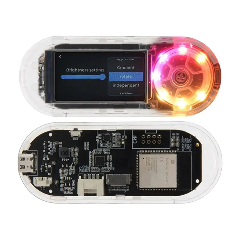 

Y69A LILYGO Multifunctional Portable T-Embed ESP32-S3 Lcd RGB Microphone Rotary Encoder Development Board, D