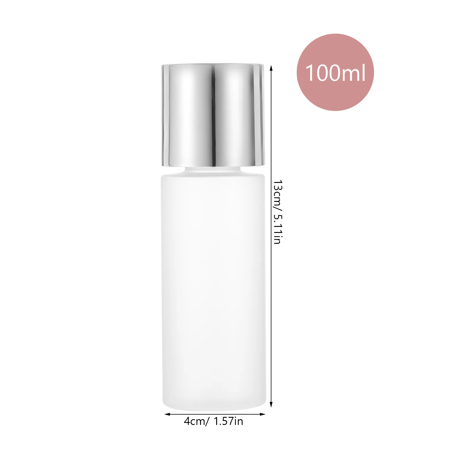 3 قطعة 100 مللي زجاجات مستحلب قابلة لإعادة الملء زجاجات التعبئة والتغليف الفرعية للسفر غسول ماكياج مانعة للتسرب المحمولة فارغة