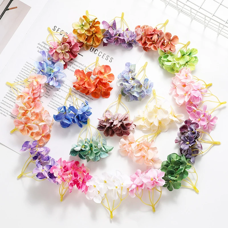 10 Stück 8cm Seidenrosen Künstliche Blumen Simulierter Blumenstrauß Grünpflanze Heim-Raumdekoration Ornament DIY Schreibtisch-Requisite Hochzeitsdekoration