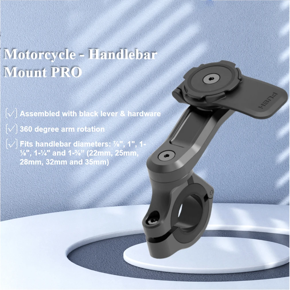 

Phone Mount-Motorcycle Handlebar Mount PRO