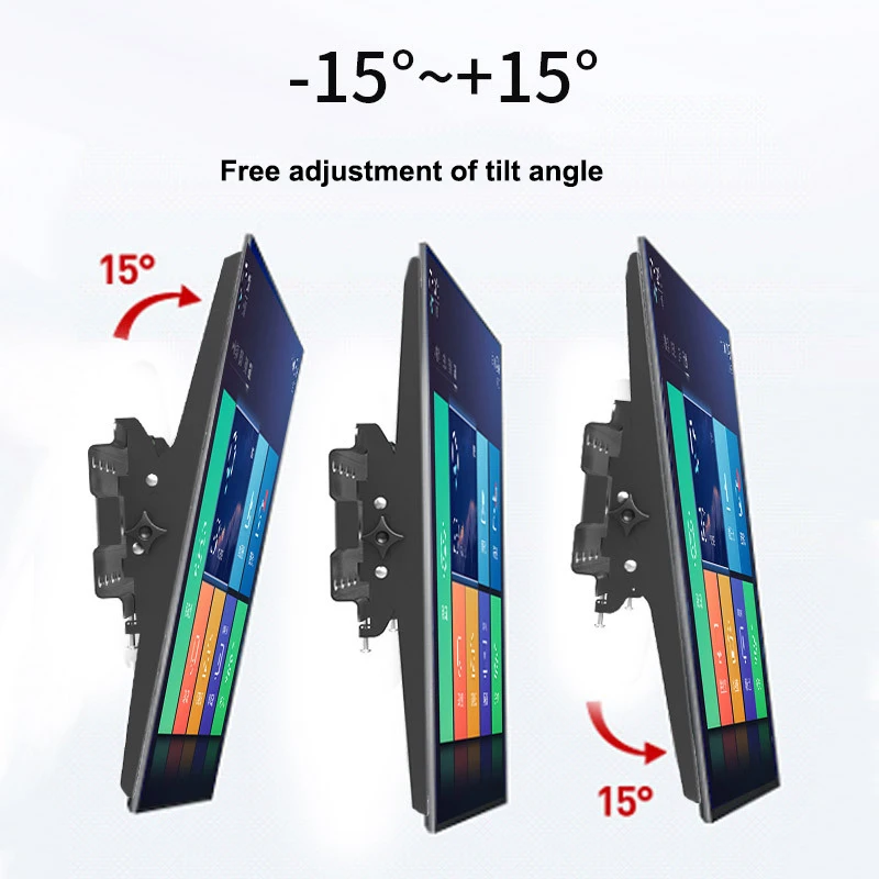 BEISHI Universal TV Stand Rack Wall-Mounted Display for Most 40-80 Inch TVs Max VESA 600x400mm Hold up to 154 LBS Load Capacity