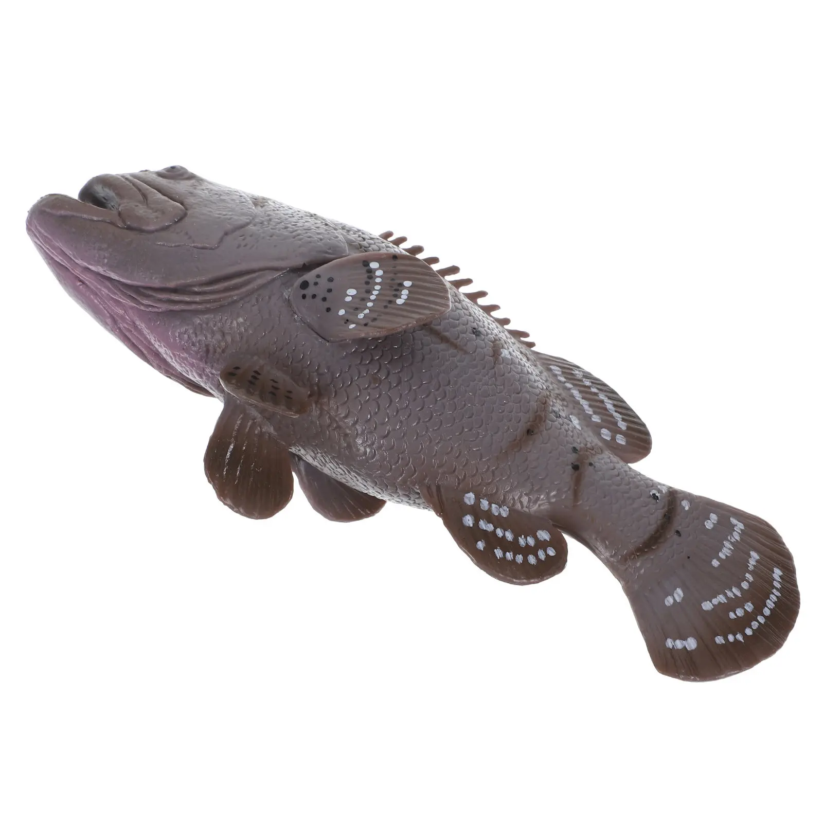 

Simulation Sea Fish Grouper Plastic Lightweight Realistic Decoration Desktop Animal Figure Educational Gift Fish Figurine