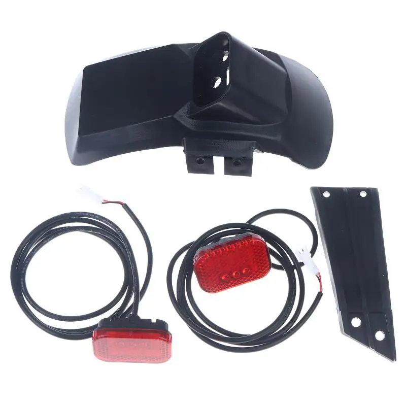 1 مجموعة الحاجز الخلفي الجمعية ل Kukirin G2 برو DB 2024 نسخة سكوتر كهربائي قطعة من نسيج مع قوس الضوء الخلفي استبدال الملحقات #5