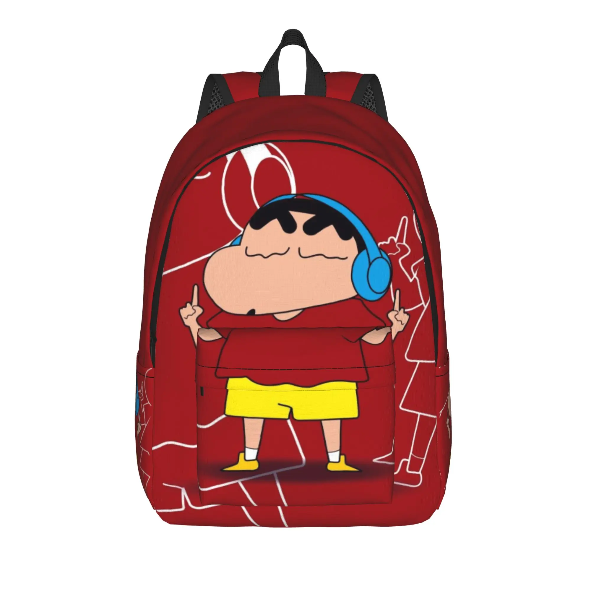

Back to school season Versatile Naughty Shin Boy (86) Storage Bag Crayon Shin-chan Male Lady Backpack