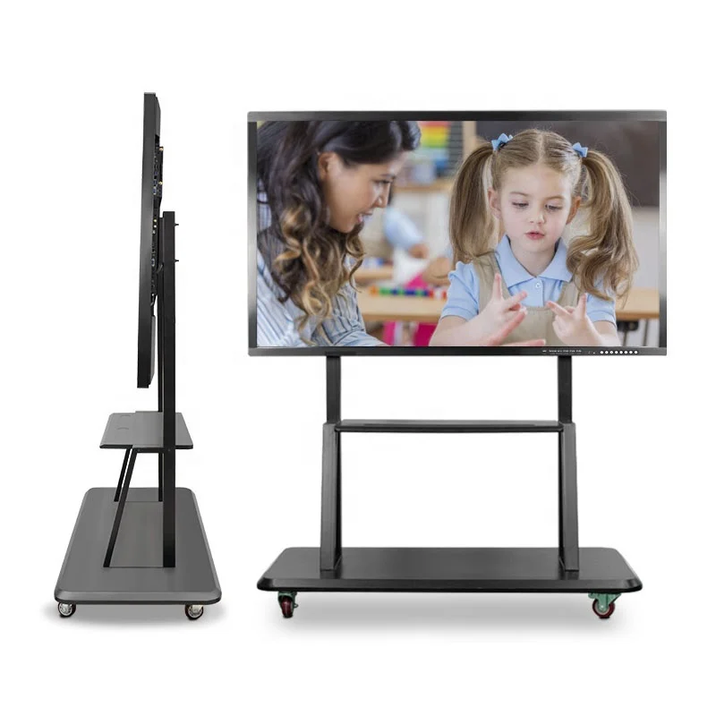 

43 Inch Smart Touch Screen Led M onitor All In One Education Teaching Board