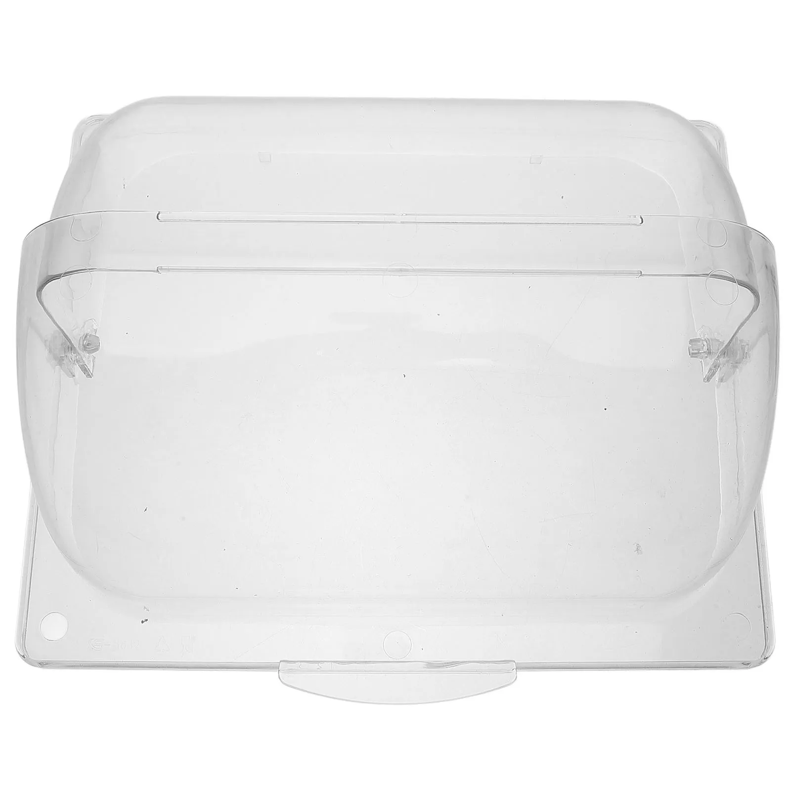 

Transparent Plastic Cake Dome Food Covers 33 5x27 5x16cm Reusable Rectangle Protective Kitchen Baking Pan Covers