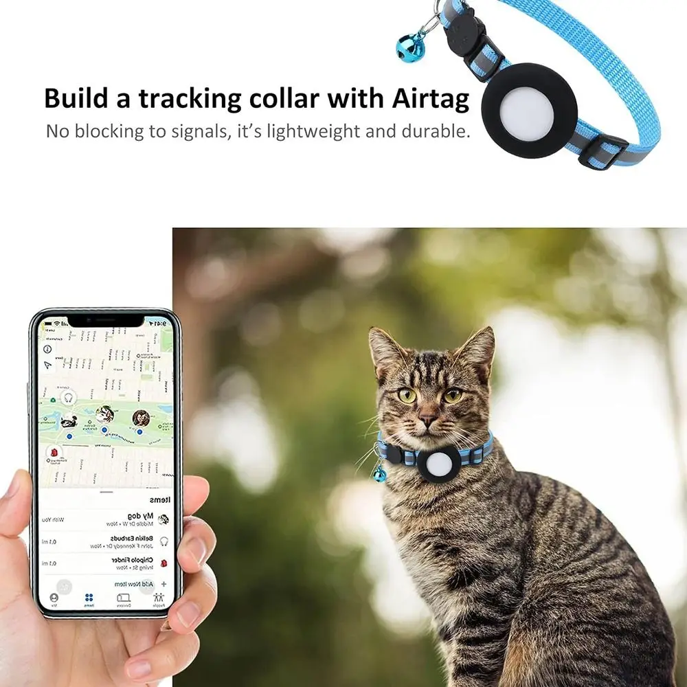 Accessories Waterproof GPS Tracker Protector Anti-Lost Mount Harness Tracker Keychain Silicone Item Finders Holder