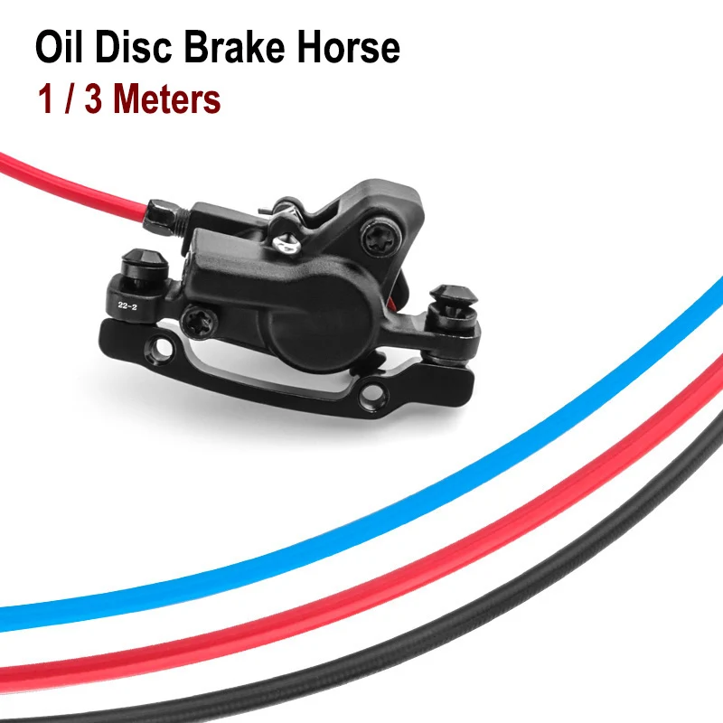油圧ブレーキホース付きの耐久性のあるアクセサリー,直径5mm,マウンテンバイクおよびロードバイク用,ディスクブレーキ,オイルチューブ1/3メートル
