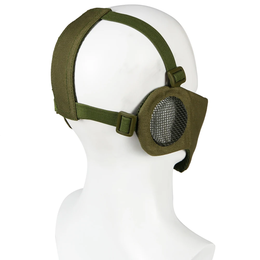 

Protective Mesh Protection Comfortable Hunting Half Adjustable