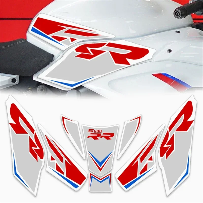 

For qjmotor 600 2022-2023 motorcycle tank pad protector sticker knee grip traction side stickers