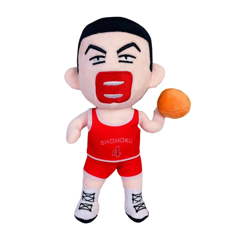 Slam Dunk Sakuragi Hanamichi Rukawa Kaede pluszowe wypełnione lalka Takenori Ryota Miyagi Model zabawka do koszykówki dzieci prezent wystrój domu