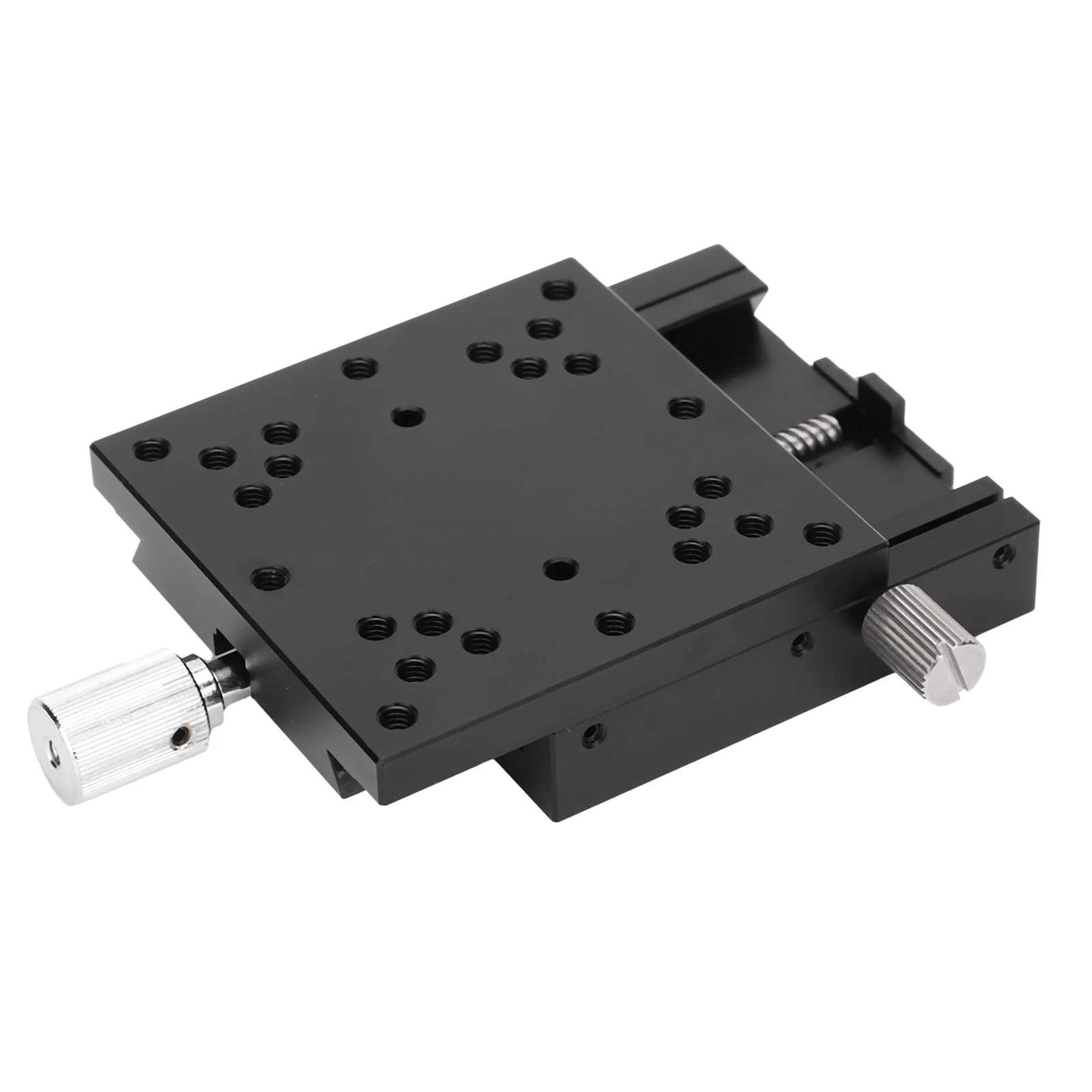 Manual Sliding Table, Sliding Linear Stage Table Manual Platform Aluminum Alloy High Accuracy for XSC60