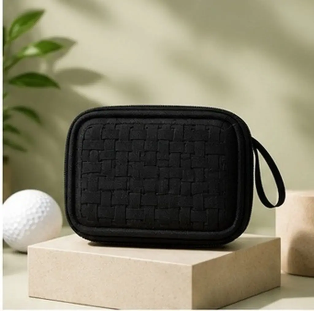 Golf Accessories Bag Eva Material Heat-Pressed Design Wear-Resistant Protective Storage Case for Golf Balls Tools on-Course