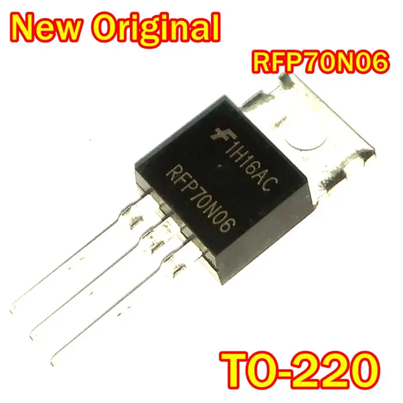 5Pcs to 100Pcs New Original Rfp70N06 To-220 N-Channel Enhancement-Mode Power Mosfets