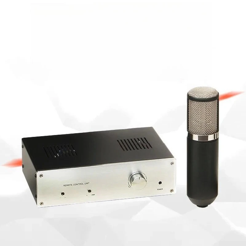 Large diaphragm professional recording network mobile phone live broadcast electronic tube microphone