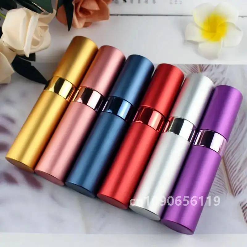 10/50pcs Top Quality 15ML Aluminum Perfume Bottle Empty Refillable Spray Perfume Atomizers Bottles Free Shipping